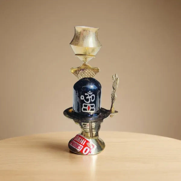 Narmada_Stone_Pooja_Black_Golden_Narmadeshwar_Shivling_Set