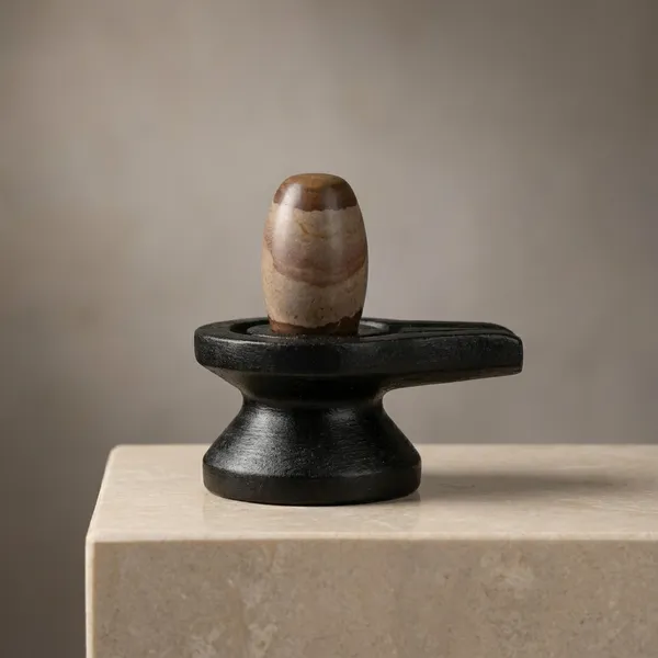 Narmada_Stone_Spiritual_Black_Narmadeshwar_Shivling