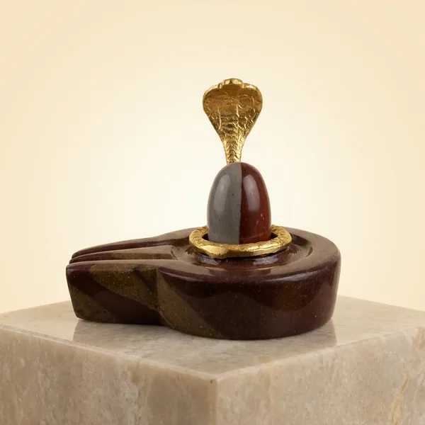 Narmada_Stone_Pooja_Multicolor_Narmadeshwar_Shivling_Idol