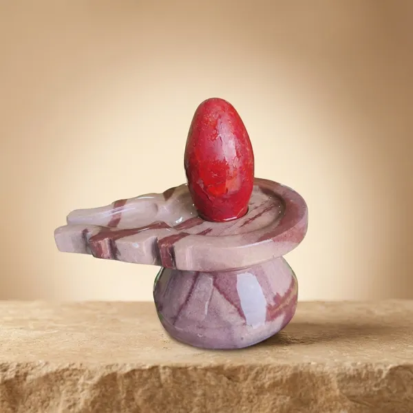 Narmada_Stone_Pooja_Red_Narmadeshwar_Shivling