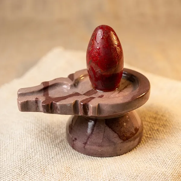 Narmada_Stone_Pooja_Red_Narmadeshwar_Shivling