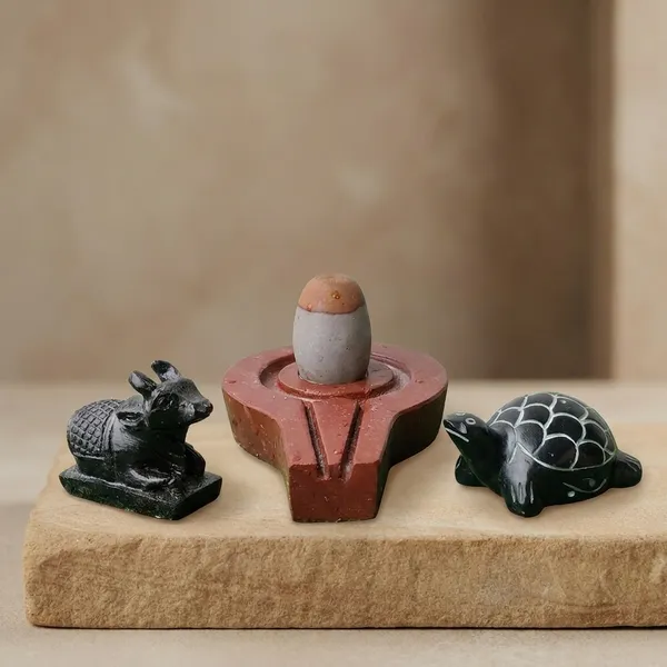 Narmada_Stone_Pooja_Red_Narmadeshwar_Shivling_Idol