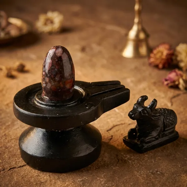 Narmada_Stone_Pooja_Black_Shivling_Idol