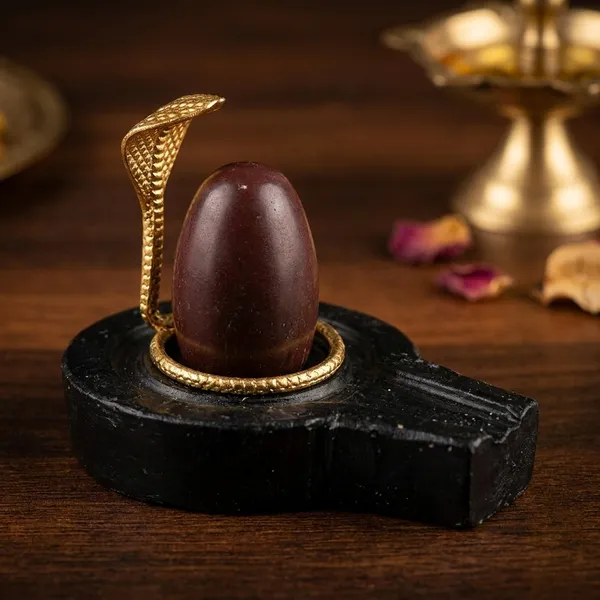 Narmada_Stone_Spiritual_Black_Narmadeshwar_Shivling