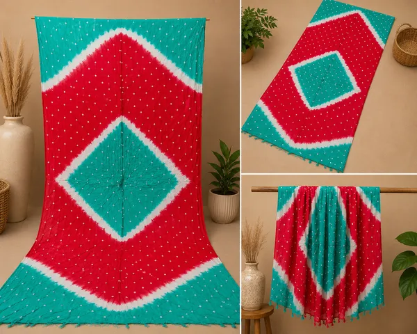 Combo_Pack_of_10_Cotton_Bandhani_Dupatta__|_Soft_Cotton_|_Traditional_Printed_Dupattas_|_2.25_Meter_|_Assorted_Colors_|_TEXORA_FAB