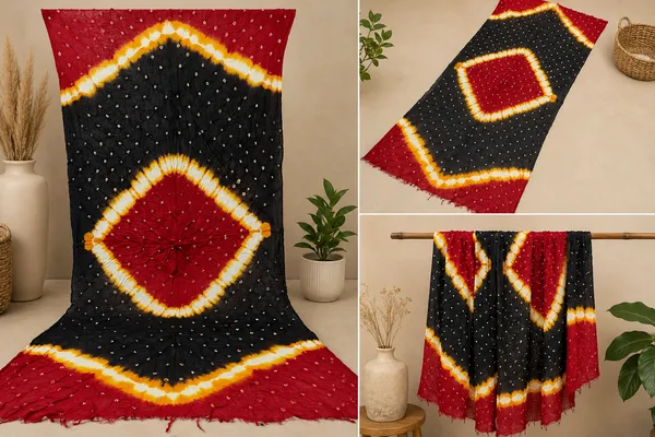 Combo_Pack_of_10_Cotton_Bandhani_Dupatta__|_Soft_Cotton_|_Traditional_Printed_Dupattas_|_2.25_Meter_|_Assorted_Colors_|_TEXORA_FAB