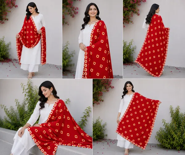 Dupatta_Set_of_10_Cotton_Bandhani_Kangri__|_Soft_Cotton_Printed_Dupatta_|_Traditional_Ethnic_Wear_|_Assorted_Colors_|_TEXORA_FAB
