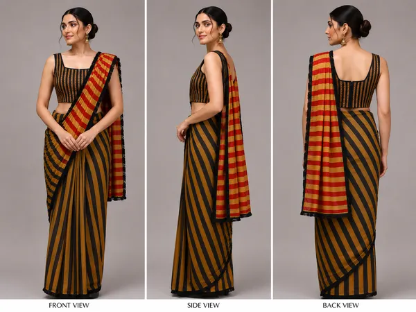 Women's_Designer_Striped_Saree_with_Unstitch_Blouse_Piece