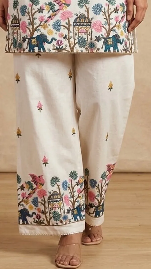 Ivory_Khadi_Straight_Embroidered_Kurta_Palazzo_Set_For_Women