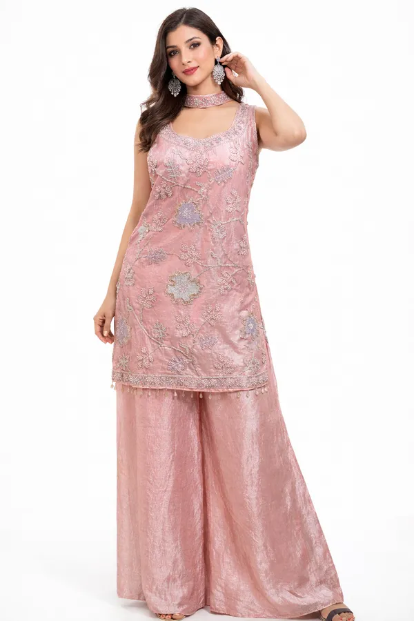 Pink_Tissue_Ethnic_Wear_For_Infants
