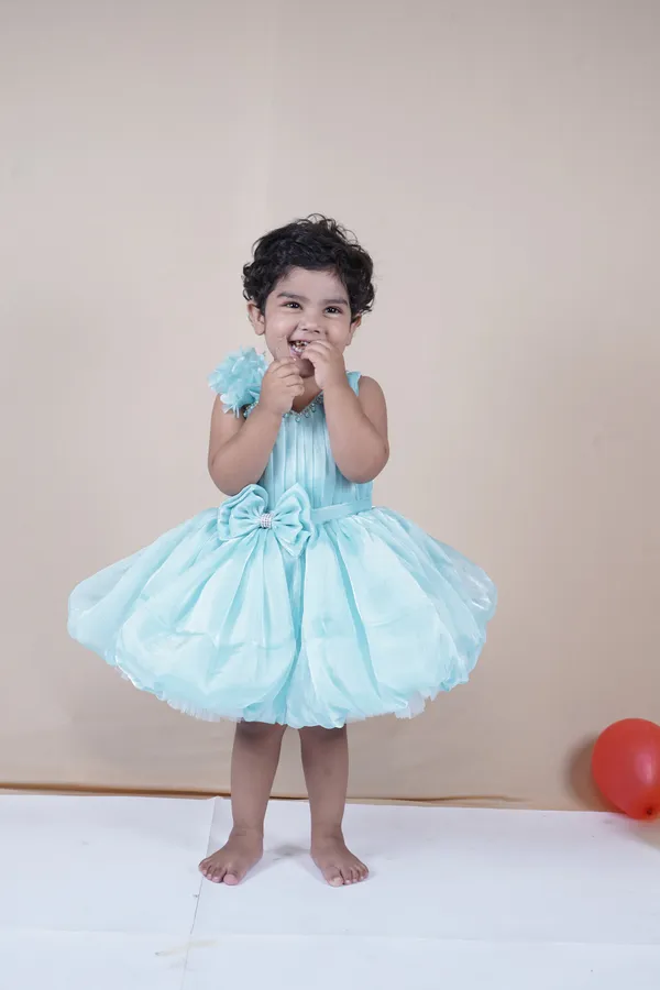 Blue_Soft_Net_Party_Ethnic_Wear_For_Girls