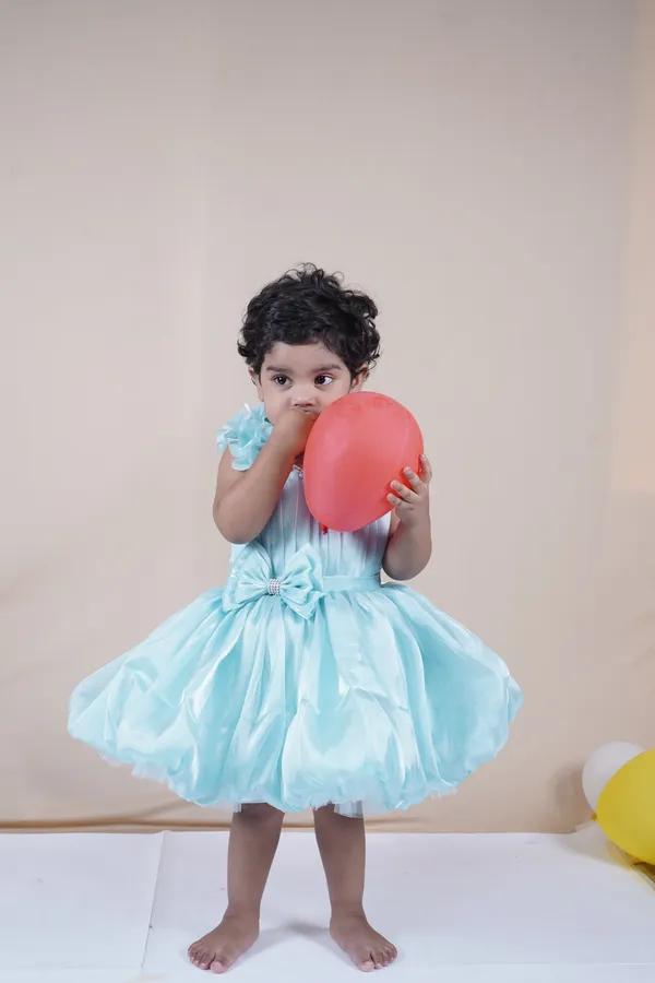 Blue_Soft_Net_Party_Ethnic_Wear_For_Girls