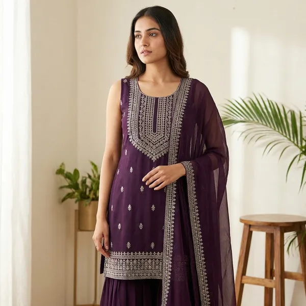 Purple_Georgette_Suit_Set_With_Dupatta_For_Women