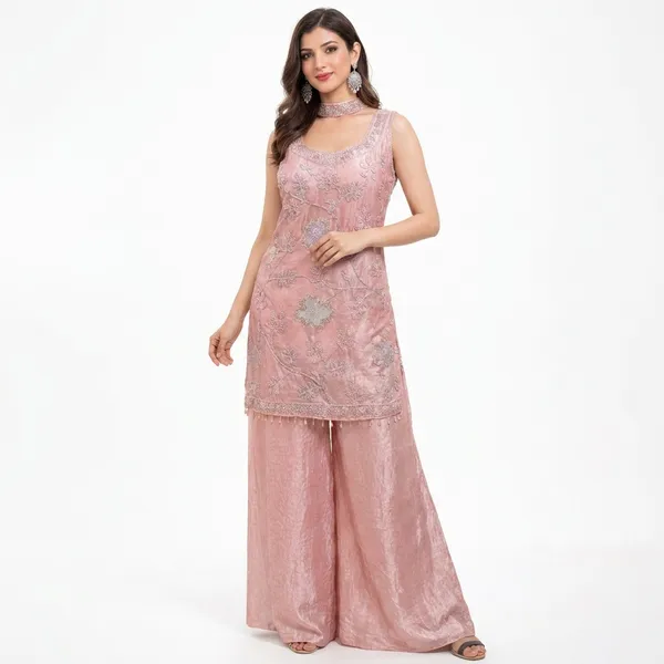 Pink_Tissue_Ethnic_Wear_For_Infants