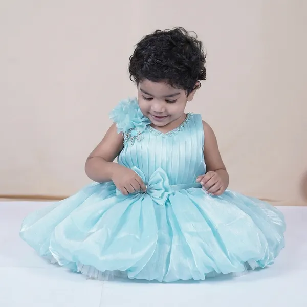 Blue_Soft_Net_Party_Ethnic_Wear_For_Girls