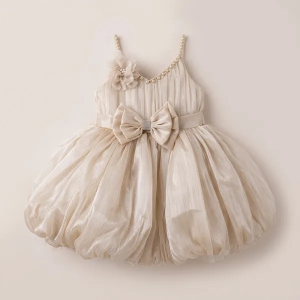 Beige_Soft_Net_Party_Wear_Ethnic_Frock_For_Girls