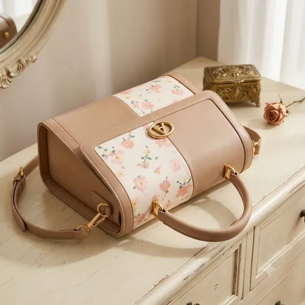 Tan_Pu_Non_Leather_Handbag_For_Women