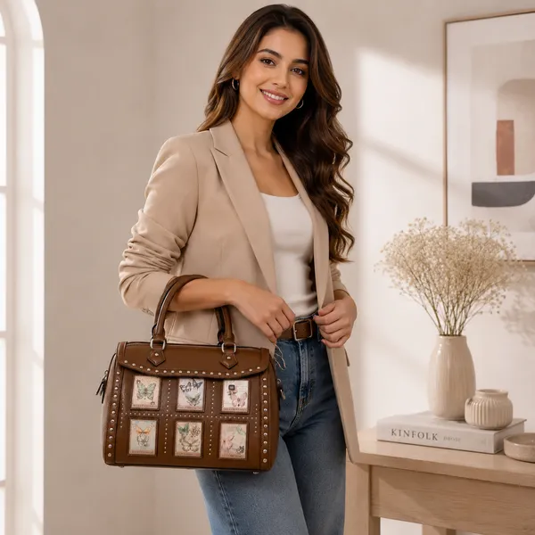 Brown_Pu_Non_Leather_Handbag_For_Women