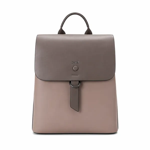 Brown_Pu_Non_Leather_Backpack_For_Women