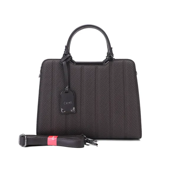 Black_Pu_Non_Leather_Handbag_For_Women