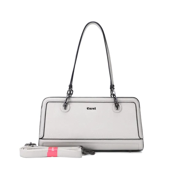White_Pu_Non_Leather_Handbag_For_Women
