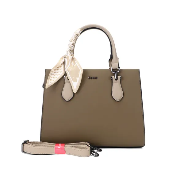Taupe_Pu_Non_Leather_Tote_Handbag_For_Women