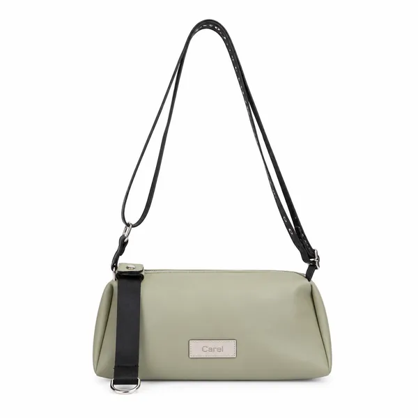 Olive_Green_Pu_Non_Leather_Shoulder_Bag_For_Women
