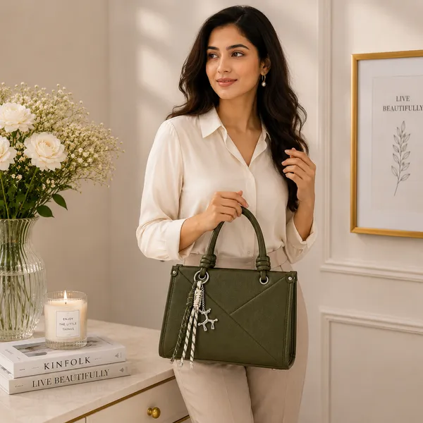 Olive_Pu_Non_Leather_Handbag_For_Women