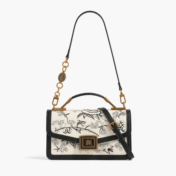 Cream_Pu_Non_Leather_Handbag_For_Women