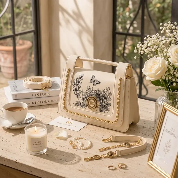 Ivory_Pu_Non_Leather_Handbag_For_Women