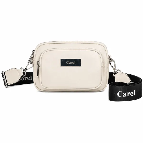 Cream_Pu_Non_Leather_Sling_Bag_For_Women