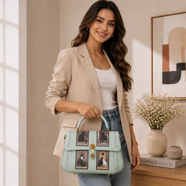 Mint_Pu_Non_Leather_Handbag_For_Women