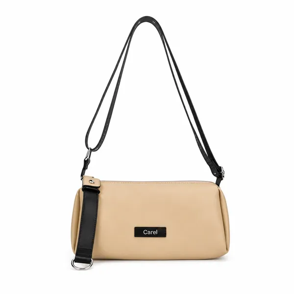 Beige_Pu_Non_Leather_Sling_Bag_For_Women