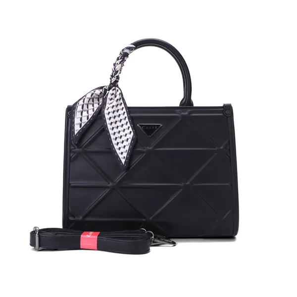 Black_Pu_Non_Leather_Handbag_For_Women