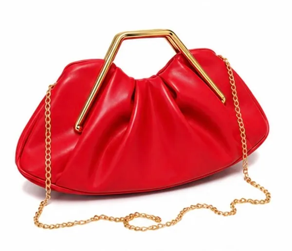 Red_Pu_Non_Leather_Clutch_Sling_Bag_For_Women