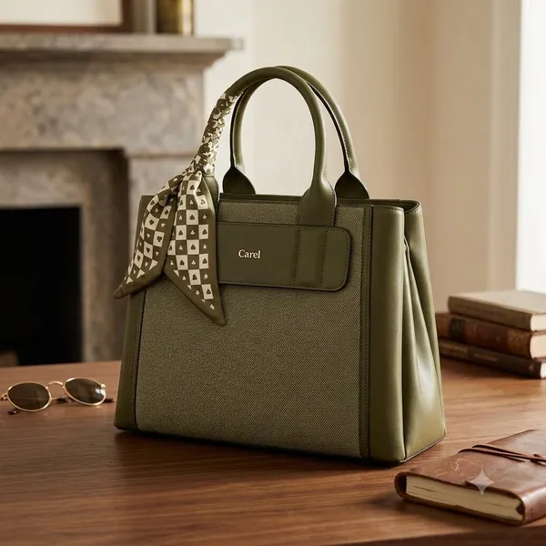 Olive_Green_Pu_Non_Leather_Handbag_For_Women