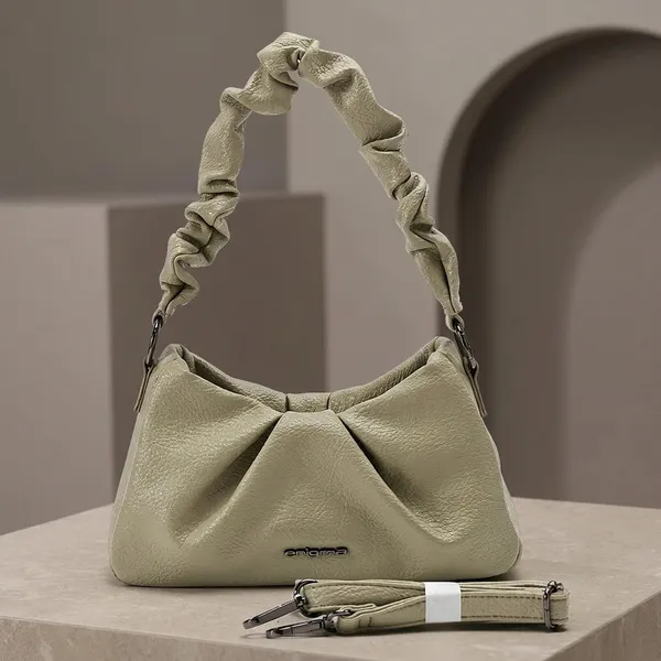 Sage_Green_Pu_Leather_Handbag_For_Women
