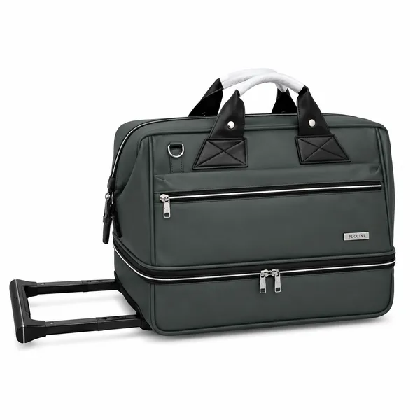 Dark_Grey_Nylon_Duffle_Bag_For_Women