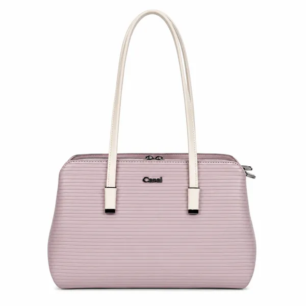 Canal_Pink_Pu_Non_Leather_Tote_Handbag_For_Women