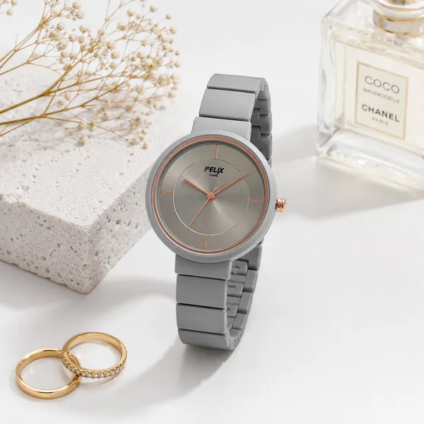 Grey_Mat_Finish_Metal_Watch_For_Women