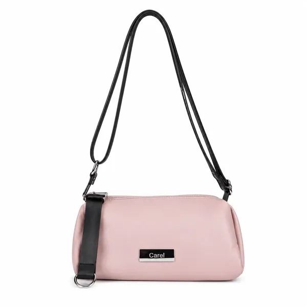 Pink_Pu_Non_Leather_Crossbody_Bag_For_Women