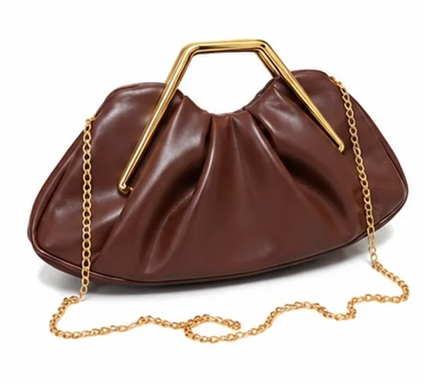 Brown_Pu_Non_Leather_Clutch_Sling_Bag_For_Women