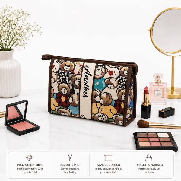 Multicolor_Pu_Non_Leather_Makeup_Pouch_For_Women
