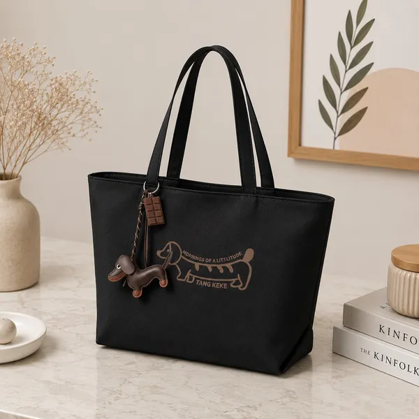 Black_Pu_Non_Leather_Tote_Bag_For_Women