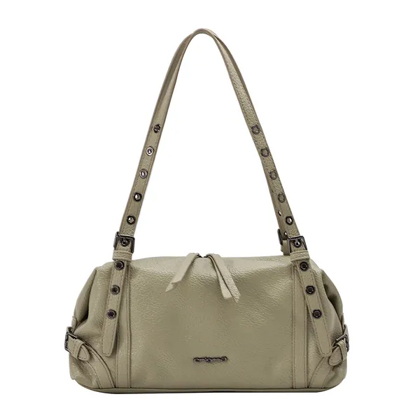 Beige_Pu_Leather_Handbag_For_Women