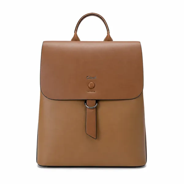 Brown_Pu_Non_Leather_Backpack_For_Women