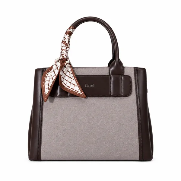 Brown_Pu_Non_Leather_Tote_Handbag_For_Women