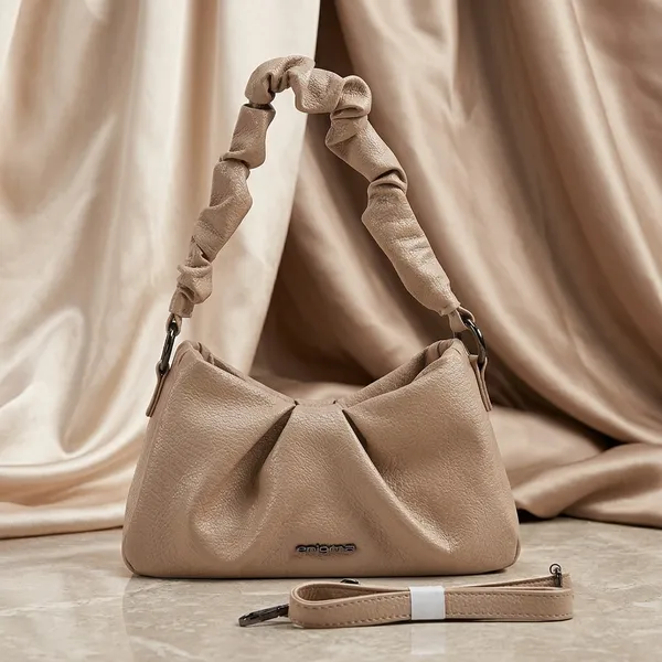 Beige_Pu_Leather_Handbag_For_Women