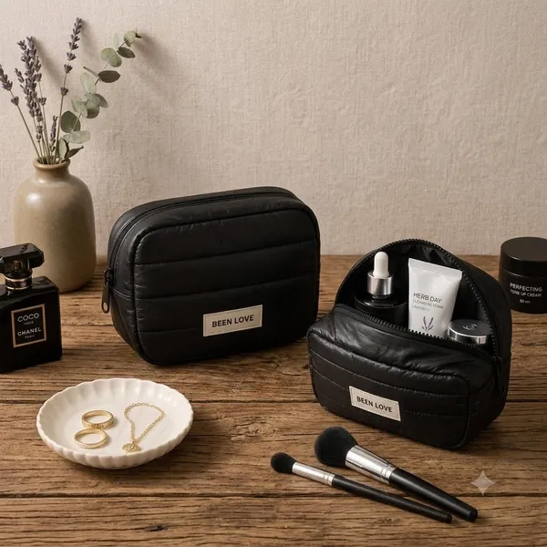 Black_Pu_Non_Leather_Makeup_Pouch_For_Women