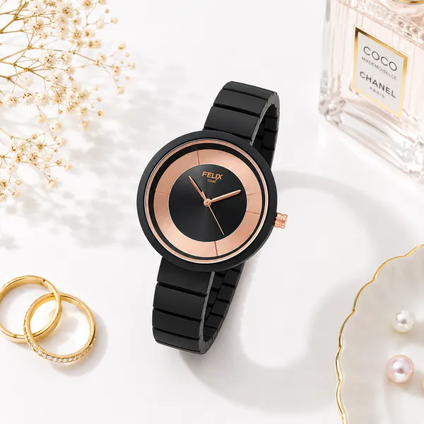 Black_Mat_Finish_Metal_Watch_For_Women